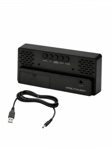 Часы настольные электронные от сети RGB Орбита OT-CLT12 Черные